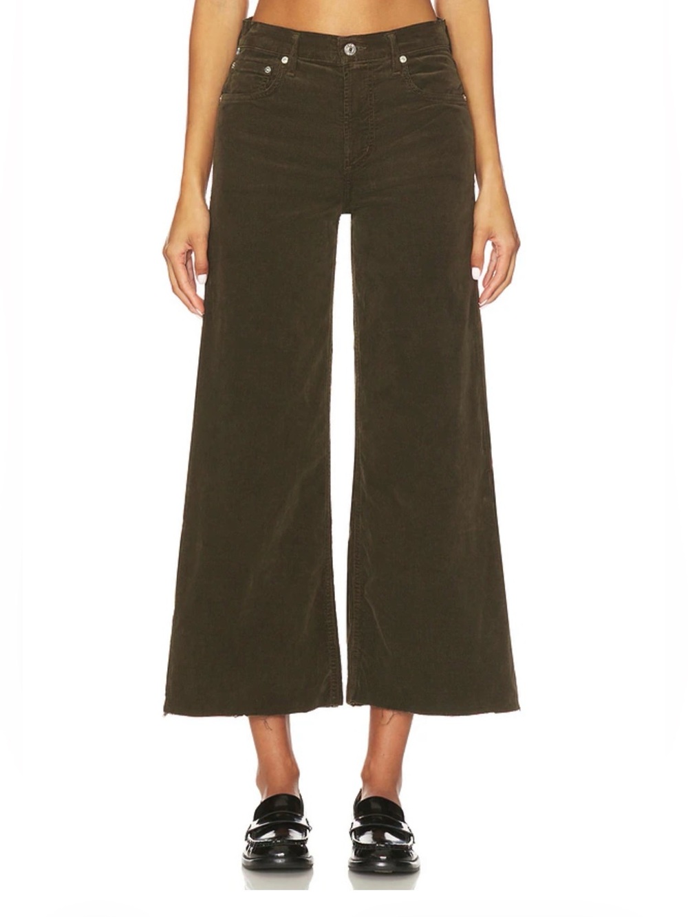 CITIZENS OF HUMANITY Lyra Wide Leg Crop in Costes